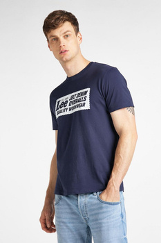LEE HERITAGE TEE MĘSKI T-SHIRT DARK NAVY L63QFQNM 112115174