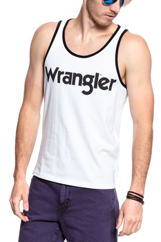 KOSZULKA WRANGLER RINGER TANK WHITE W7B64FQ12 112131523