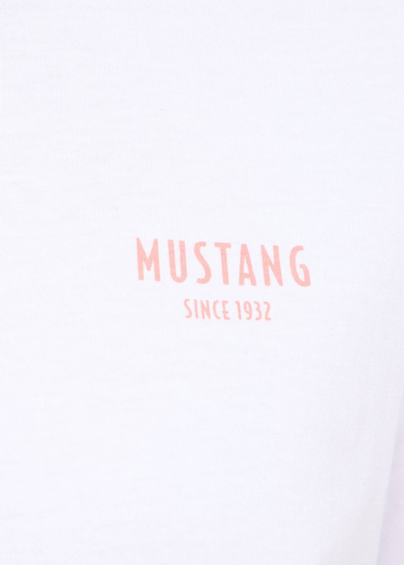 Damski T-Shirt Mustang Style Floris General White 1016158 2045