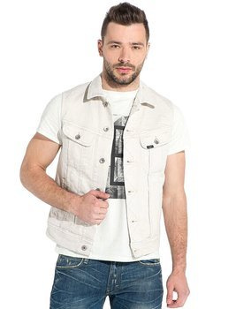 LEE SLEEVELESS RIDER WHITE LIGHT