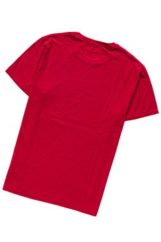 KOSZULKA WRANGLER TEE RED W7A51FK47