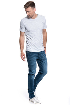 LEE BRANDED TEE SHARP GREY MELE L63KFQ03 112115084