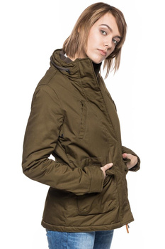 DAMSKA KURTKA ZIMOWA LEE FIELD JACKET L56WVTMP DARK OLIVE