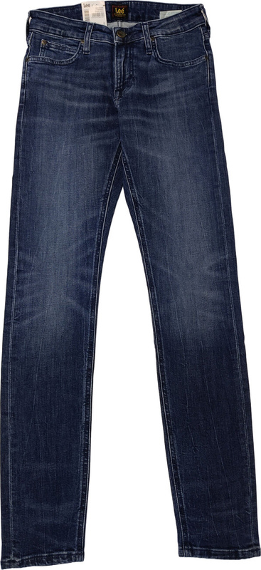 LEE MALONE MĘSKIE SPODNIE JEANSOWE JEANSY DŻINS DARK USED L736ONWY 112327473