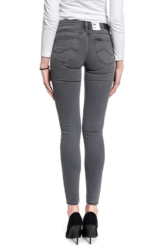 DAMSKIE SPODNIE JEANSOWE LEE SCARLETT RAVEN GREY L526YGCE 112111950