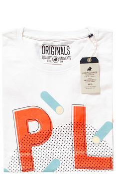 T-SHIRT MĘSKI JACK & JONES T-SHIRT WEIGHT TEE 12066037