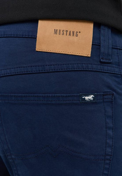 Męskie Spodnie jeansowe Mustang Style Tramper Straight Navy Blazer 1016828 5324