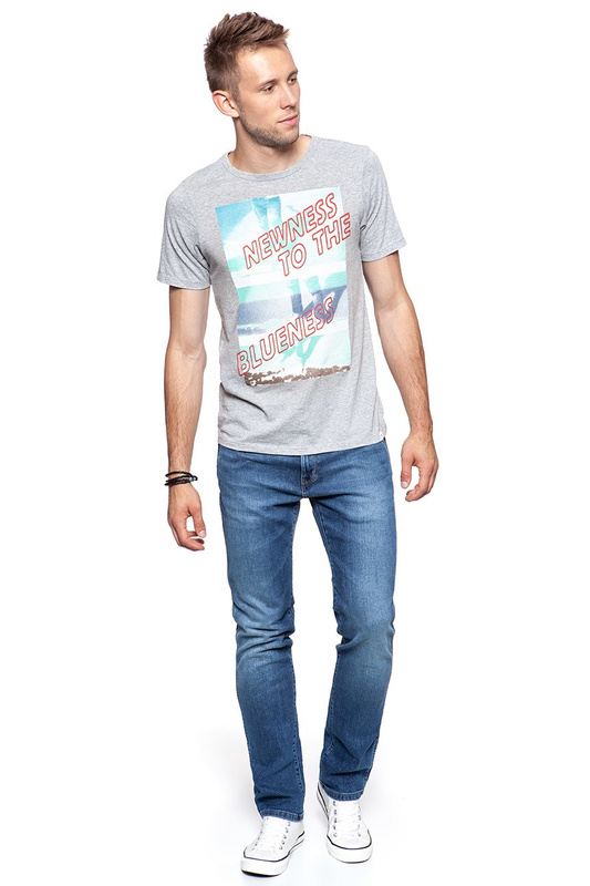 LEE T SHIRT PHOTO TEE GREY MELE L60QEP37