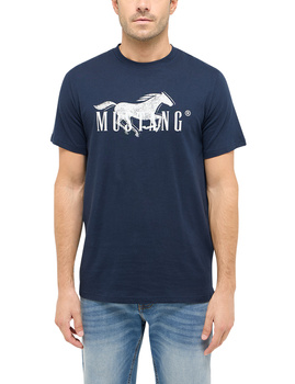 Męski T-Shirt Mustang Style Austin Dark Sapphire 1016279 4136