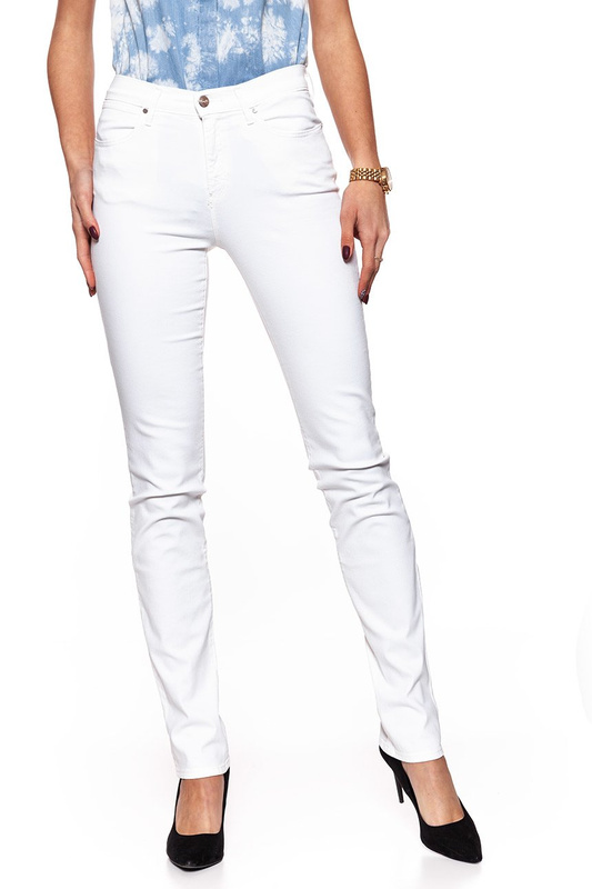 WRANGLER HIGH RISE SLIM WHITE W27GYA26D