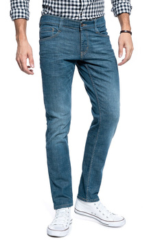 SPODNIE MĘSKIE OREGON TAPERED DENIM BLUE  1010568 5000 882