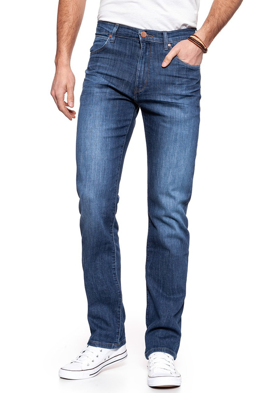 SPODNIE MĘSKIE WRANGLER ARIZONA DARK FEATHER W12OQA14S 112126426
