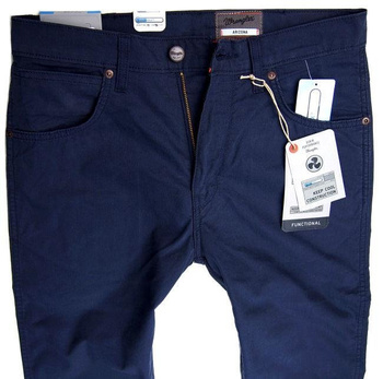 WRANGLER SPODNIE MĘSKIE ARIZONA STRETCH NAVY W12O47114      $    