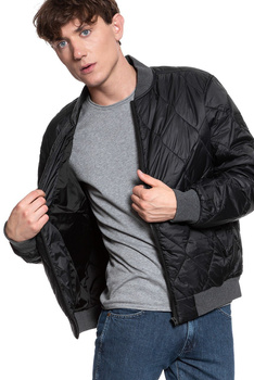 KURTKA WRANGLER BOMBER JACKET BLACK W4A6Y8100 112129075