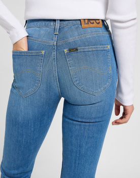 DAMSKIE SPODNIE LEE BREESE DEEP HUM 112370938