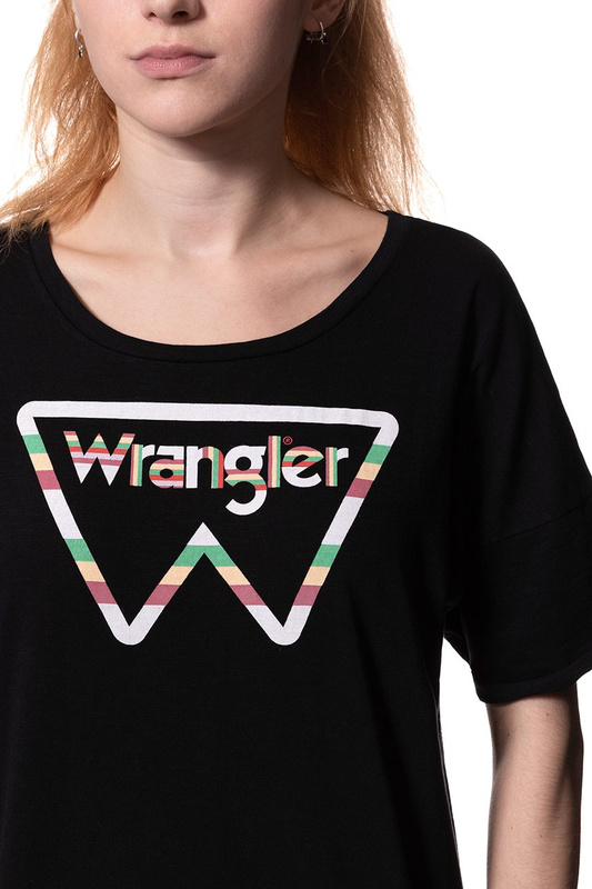 DAMSKA SUKIENKA WRANGLER TEE DRESS BLACK W903LEM01 112132417