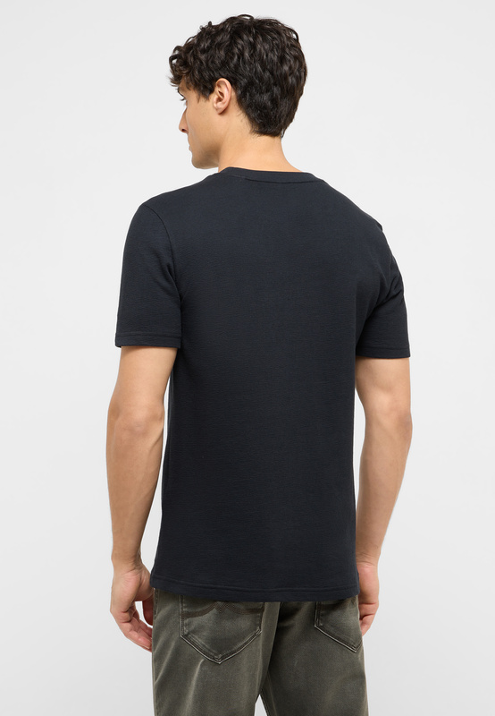 Męski T-Shirt Mustang Style Austin Jet Black 1016872 4188