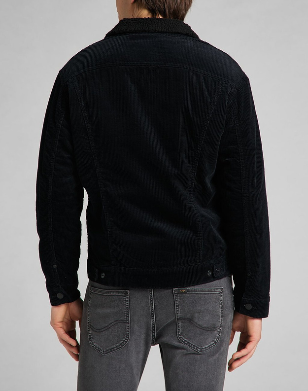 LEE SHERPA JACKET BLACK L87AQE01 112140963