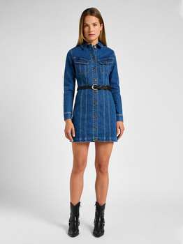 LEE DAMSKI PASEK LEE BRAIDED BELT BLACK 112351438