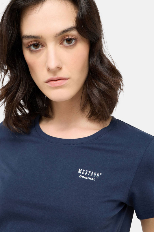 Damski T-Shirt Mustang Style Alma Navy Blazer 1016155 5324