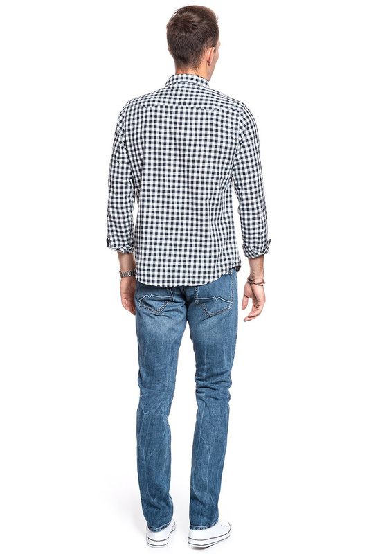 SPODNIE MĘSKIE MUSTANG Chicago Tapered DENIM BLUE 1008742 5000 803
