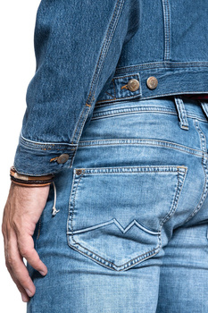 MĘSKA KURTKA JEANSOWA MUSTANG DUDES ICONIC JACKET 1010885 5000 313