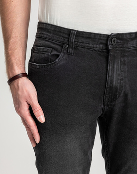 Męskie Spodnie Jeansowe Marcus Felix 2221 Jeans Black Night Wash 14-200311