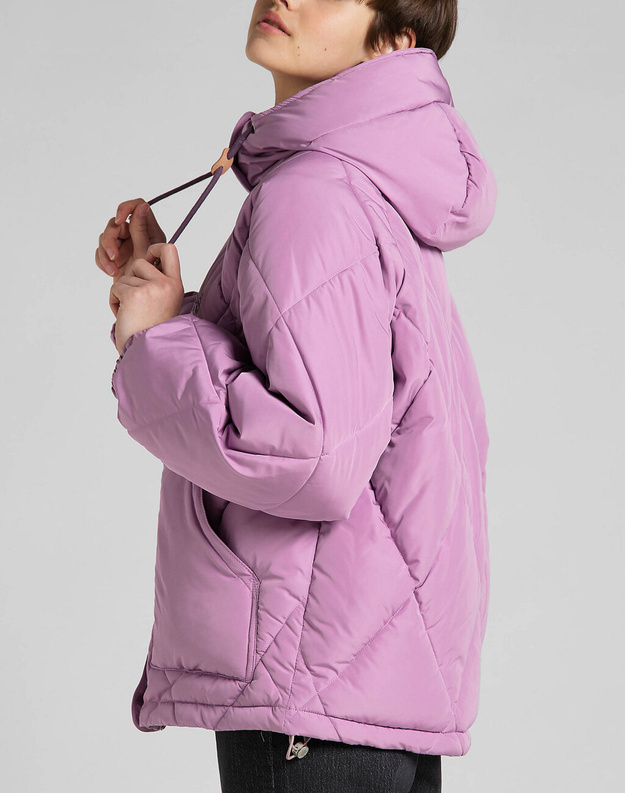 LEE SHORT PUFFER DAMSKA KURTKA PUCHOWA LOGO PANSY L55LEV63 112320687