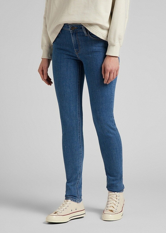 LEE SCARLETT MID DAMSKIE SPODNIE JEANSOWE LEXI L526OPWN 112144091