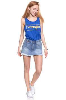 WRANGLER RETRO DAMSKA SPÓDNICA JEANSOWA CROP SKIRT FIJI W216GF127 112127761
