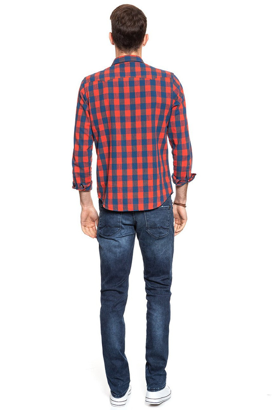 SPODNIE MĘSKIE MUSTANG Vegas DENIM BLUE 1008321 5000 885