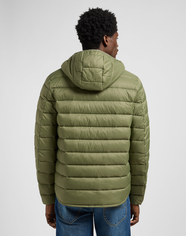 MESKA KURTKA LEE PUFFER JACKET MERCANTILE GREEN 112371660