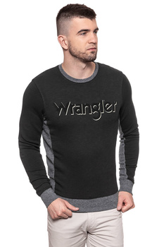 WRANGLER 2 TONE SWEAT FADED BLACK W6543I3V6 112130544