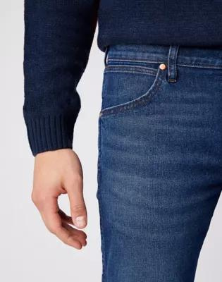 MĘSKIE SPODNIE JEANSOWE WRANGLER LARSTON HOT CHILL W18SU892T 112141222