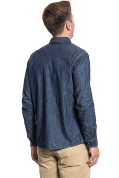 WRANGLER DENIM WESTERN SHIRT RINSE INDIGO W5M12AXWE 112130202