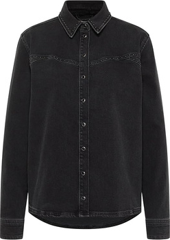 Damska Koszula Jeansowa Mustang Style Shelly Beads Shirt Denim Black 1016011 4000 801