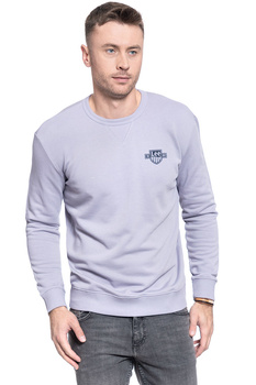 BLUZA MĘSKA LEE SEASONAL LOGO SWS LAVENDER DUSK REGULAR FIT L81ASPOA 112121667