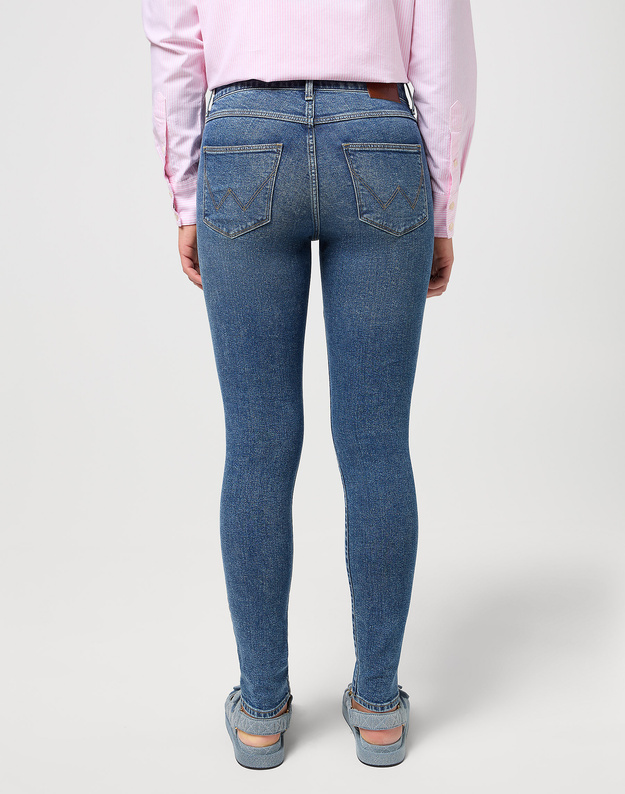 DAMSKIE SPODNIE WRANGLER HIGH SKINNY LOVERS 112351323