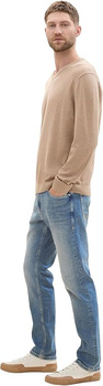 Męskie Spodnie Jeansowe Tom Tailor TOM TAILOR Josh slim Clean Light Stone Blue Denim 1042340 10112