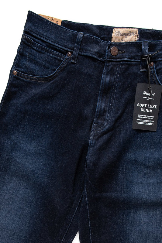 WRANGLER SPODNIE MĘSKIE TEXAS BLUE STROKE W121MU910