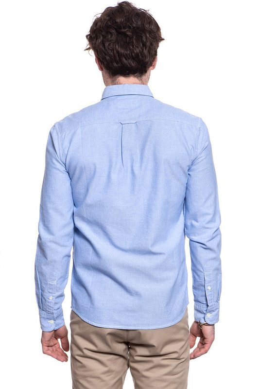 KOSZULA WRANGLER LS 1 PKT BUTTON DOWN CERULEAN BLUE W5A3BMXVT 112130025
