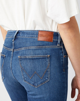 WRANGLER SLIM DAMSKIE SPODNIE JEANSOWE JEANSY DŻINSY GOOD LUCK W28LZG29W