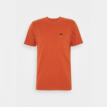 LEE SS POCKET TEE MĘSKI T-SHIRT REGULAR FIT BURNT OCRA L64PSWOM 112115866