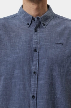 Męska Koszula Mustang Style Berkeley Middle Blue Two Tone 1016252 12722