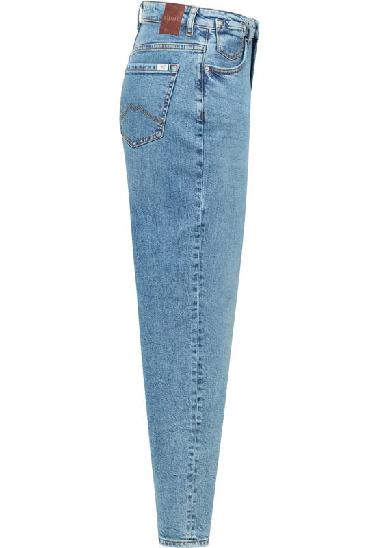 Damskie Spodnie jeansowe Mustang Style Charlotte Tapered Denim Blue 1016199 5000 582