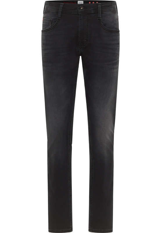 Męskie Spodnie jeansowe Mustang Style Oregon Slim K Denim Black 1017227 4000 883