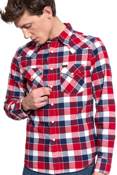 KOSZULA LEE WESTERN SHIRT BRIGHT RED L643NVEF 112115388