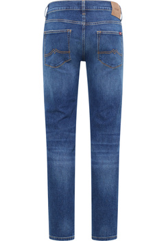 Męskie Spodnie Jeansowe Mustang Style Frisco Skinny Denim Blue 1016307 5000 883