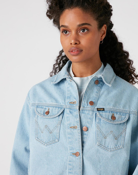 WRANGLER WESTERN UTILITY JACKET DAMSKA KURTKA JEANSOWA CLOUD NINE W427MC25E 112128831