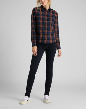 LEE ESSENTIAL REGULAR SHIRT DAMSKA KOSZULA WASHED BLUE L46AGULR 112110717